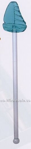 7-3/4" Acrylic Sailboat Stirrer