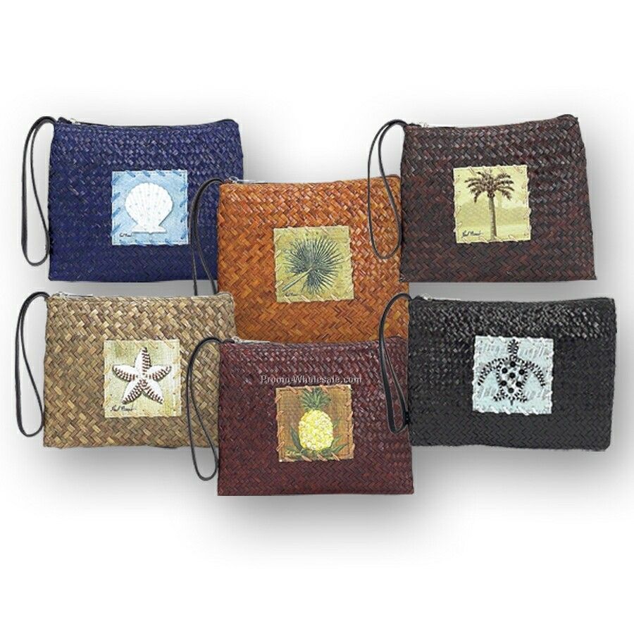 8-1/2"x6-1/2" Bali Essentials Wristlet/Coin Purse Prepack