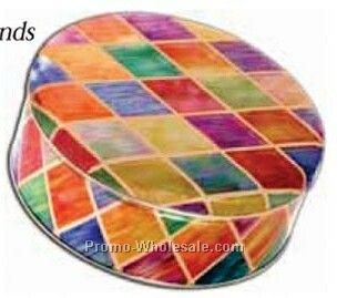 8-1/6"x3" Diamonds By Icc Round Designer Tins