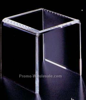 Acrylic Countertop Riser (3/8" Thick) 8"x8"x8"