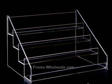 Acrylic Four-tier Display Rack - 16"x11"x12"