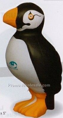 Aquatic Animals Squeeze Toy - Puffin