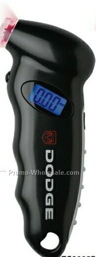 Black Digital Tire Gauge