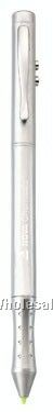 Blaze Twist-action Ballpoint Metal Pen/ Stylus/ Light/ Laser Pointer