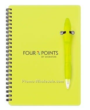Blossom Translucent Tip Pen & Highlighter Combo W/ Notebook