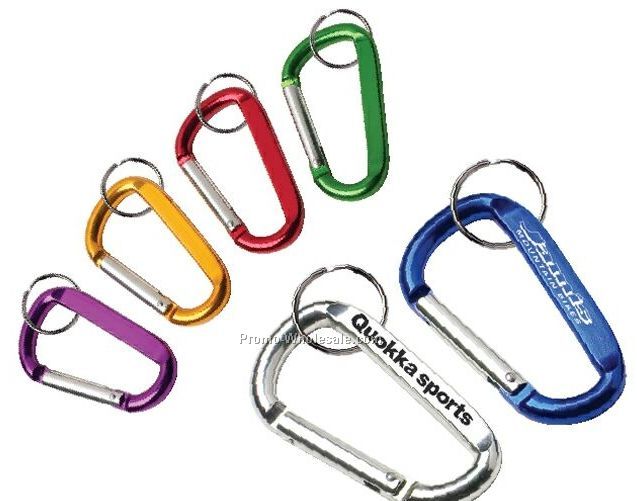 Carabiner W/ Split Ring