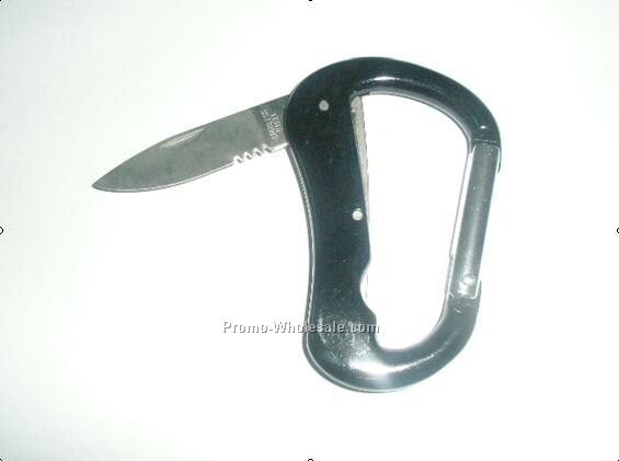 Carabiner With Knife
