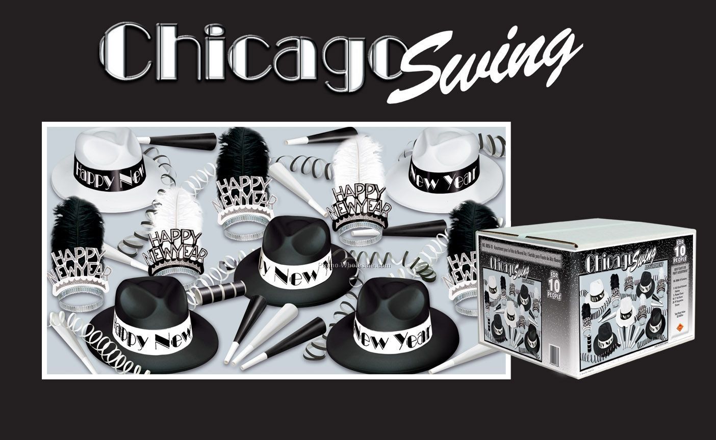 Chicago Swing Assortment For 10 W/ Retail Price Label