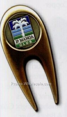 Contemporary Divot Repair Tool W/ Color Magic Ball Marker