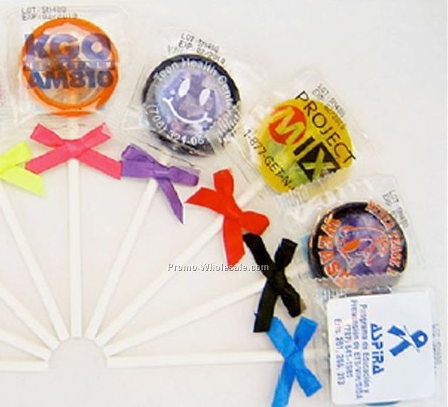 Custom Condom Pops (1 Color)