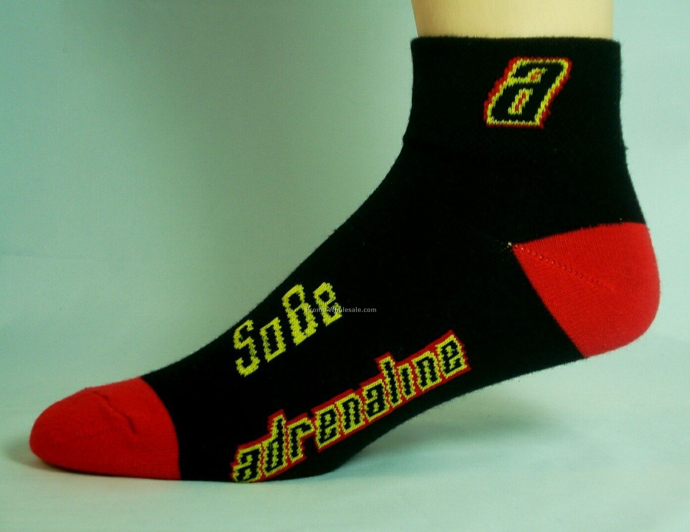 Custom Cool Max Hybrid Performance Quarter Sock