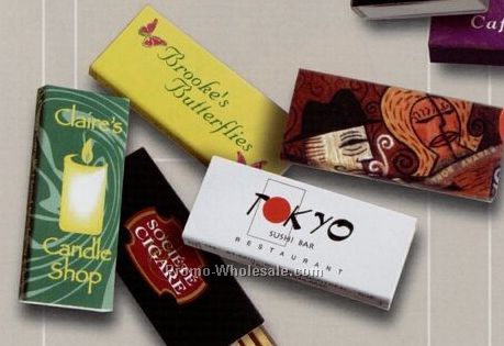 Custom Domestic 10 Piece Box Matches (4 Color)