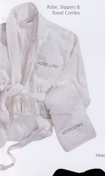 Custom Robe, Slipper & Towel Combo