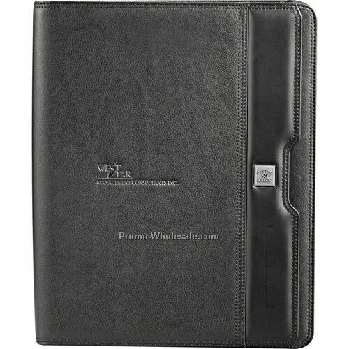 Cutter & Buck Performance Zippered Padfolio