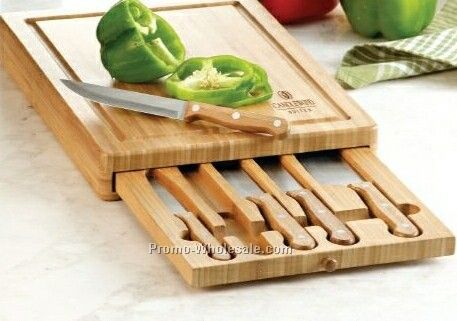 Cutting Board Knife Set