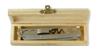 Da Vinci Gift Set With Light Wood Handle Corkscrew