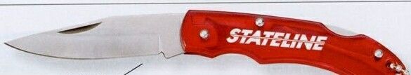 Dakota "maverick" Pocket Knife (Translucent Red Handle)