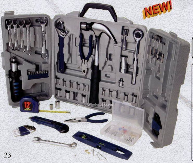 Deluxe Tool Set - 160 Piece (14-3/10"x13-3/10"x3")