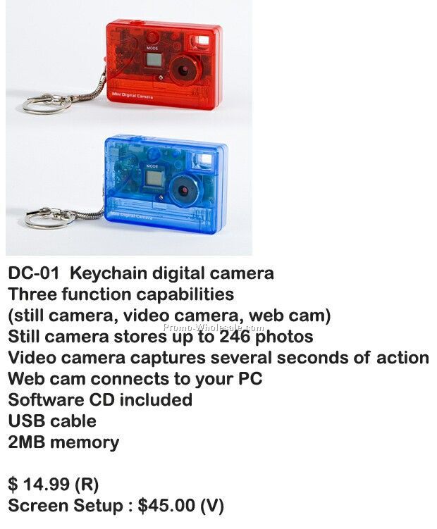 Digital Camera, Video Camera, Web Cam