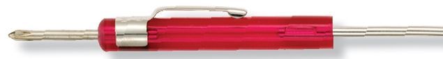 Double Ended Screwdriver / Translucent Barrel (Phillips & Flat Blade)