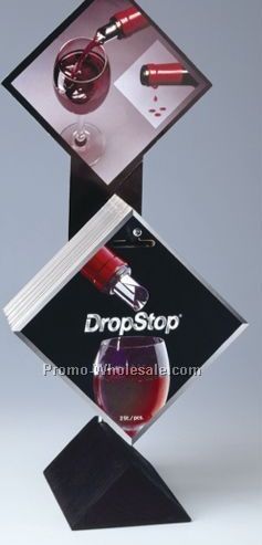 Dropstop Wine Pourer (Black Screen Print)