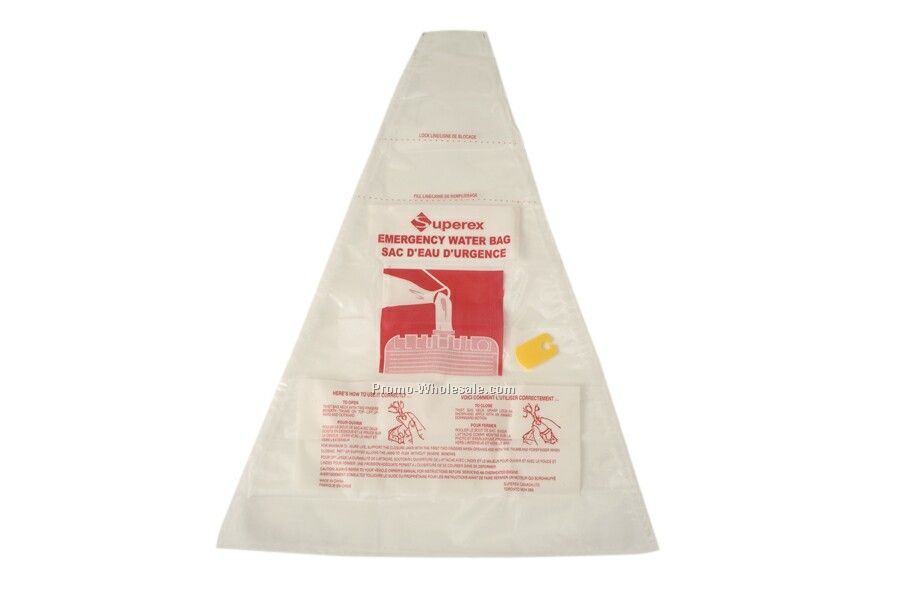 Emergency Water Bag (Blank)