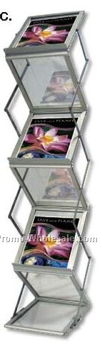 Exhibitor Series 220 Literature Display W/ Carry Case