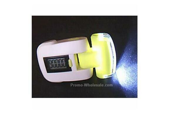 Flashlight Pedometer