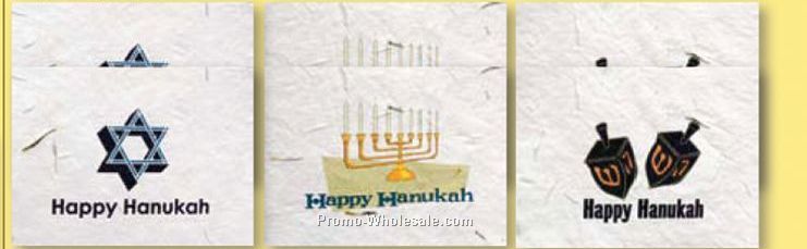Floral Seed Paper Holiday Six Pack Cards - Hanukah Six Pack