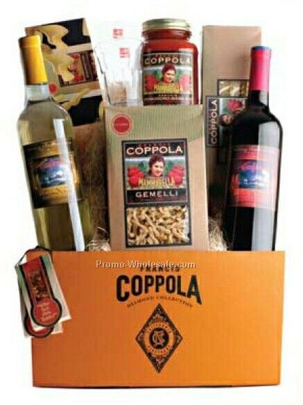 Francis Ford Coppola Presents Pasta & Wine Gift Basket
