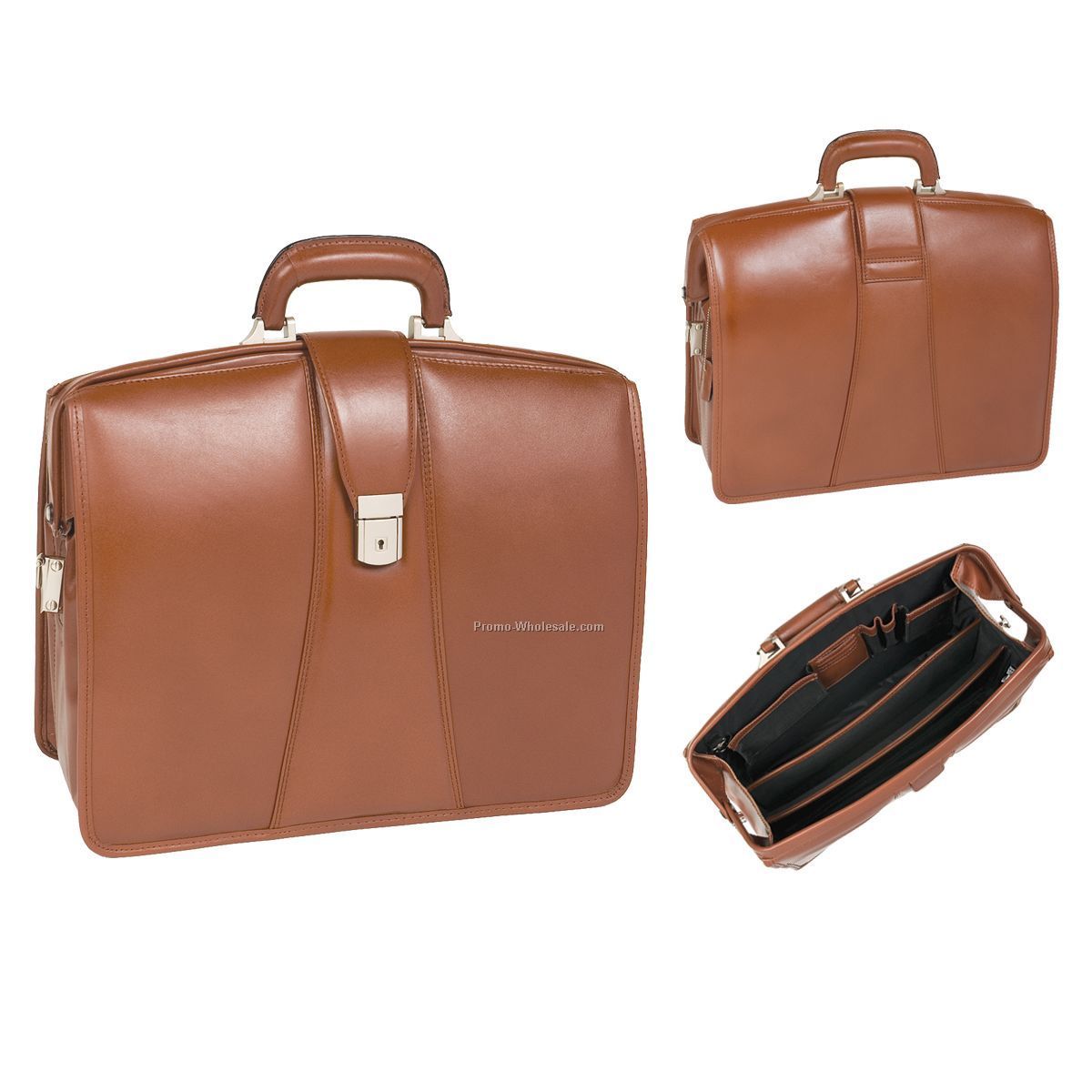 Harrison Leather Partners Laptop Brief