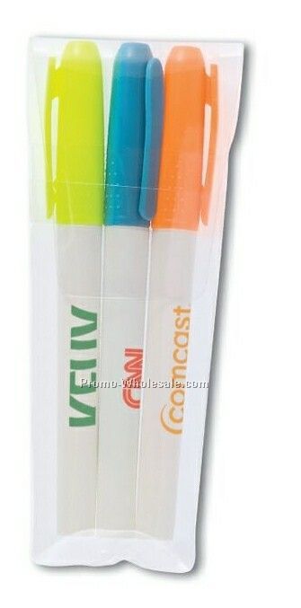 Highlighter Marker - Set Of 3