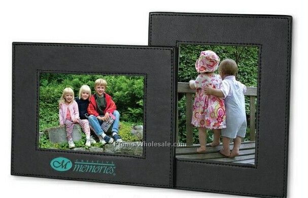 Insight Dual View Leather Photo Frame