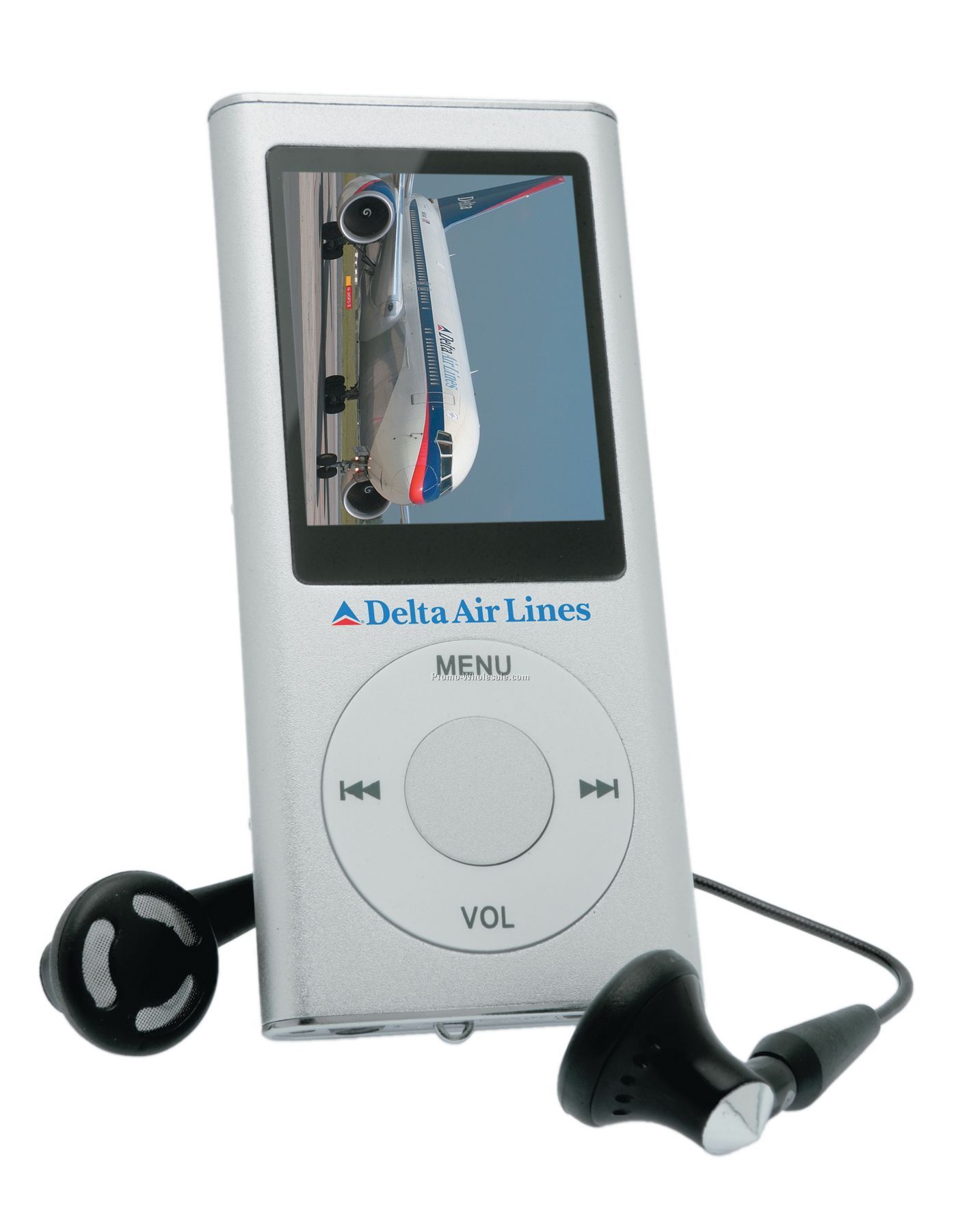 Juba Silver Portable Media Player - 1 Gb