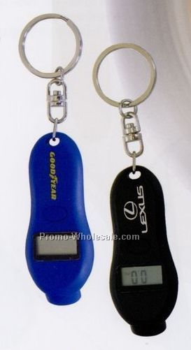 Keychain & Digital Tire Gauge