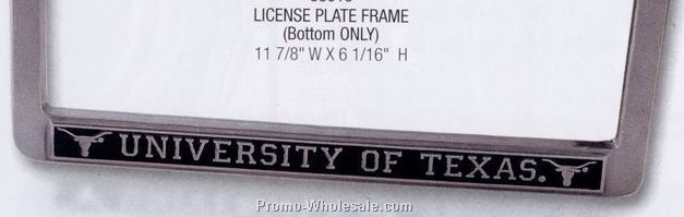 License Plate Frame (Bottom Only)