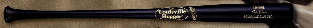 Louisville Slugger Full-size Personalized Wood Bat (Black/ Gold Imprint)