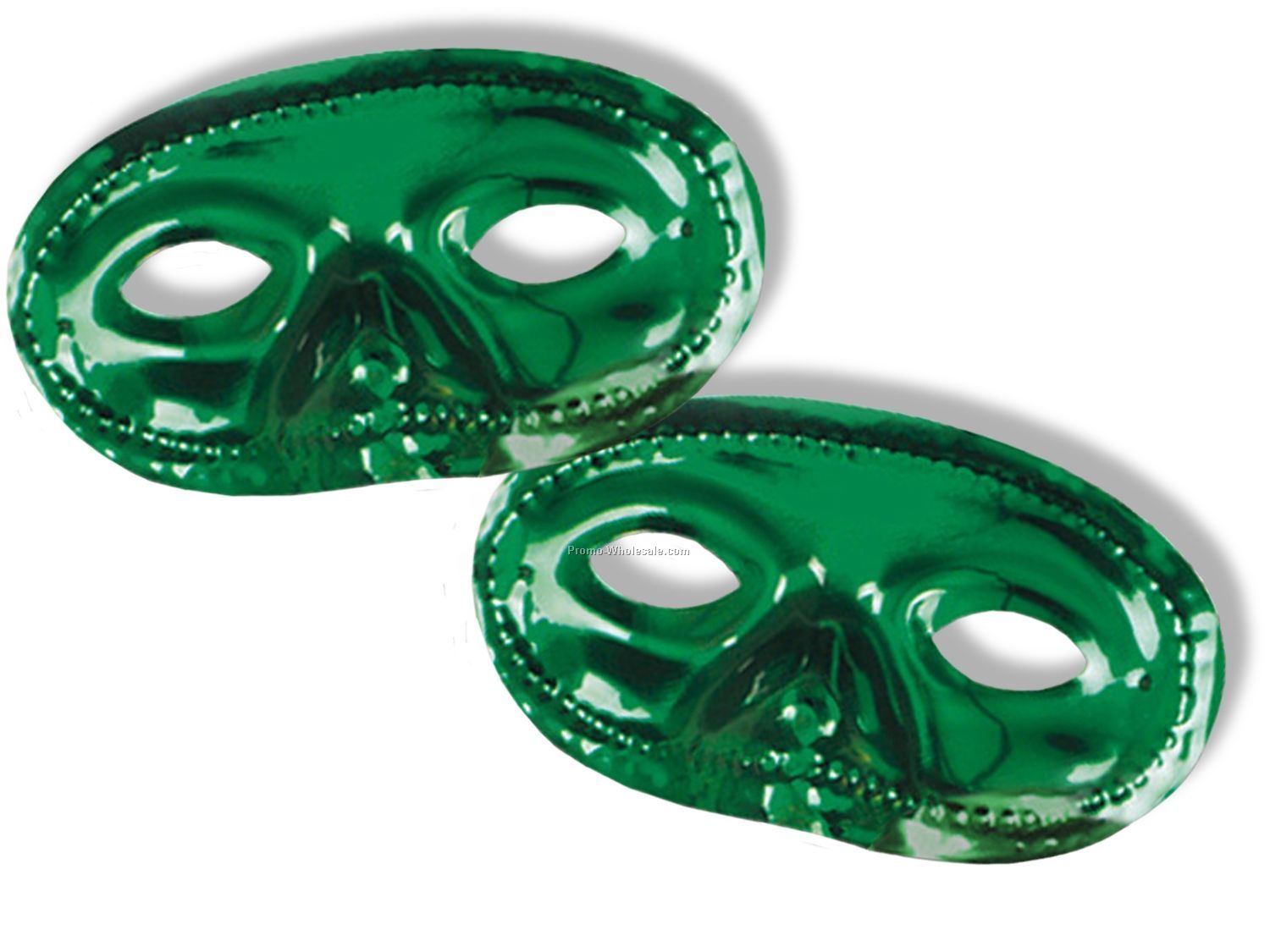 Metallic Half Masks W/ Elastic