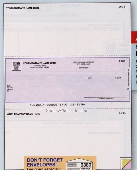 Multipurpose Check (1 Part)