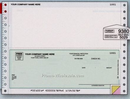 Multipurpose Continuous Feed Checks (2 Part)