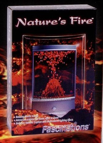 Nature's Fire Undersea Volcano Kinetic Sculpture