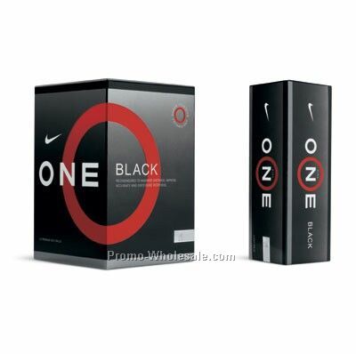 nike one black golf balls