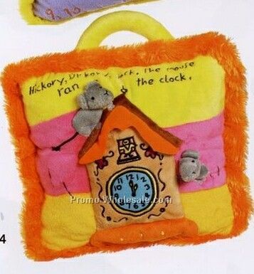 Nursery Rhyme Pillows - Hickory Dickory Dock