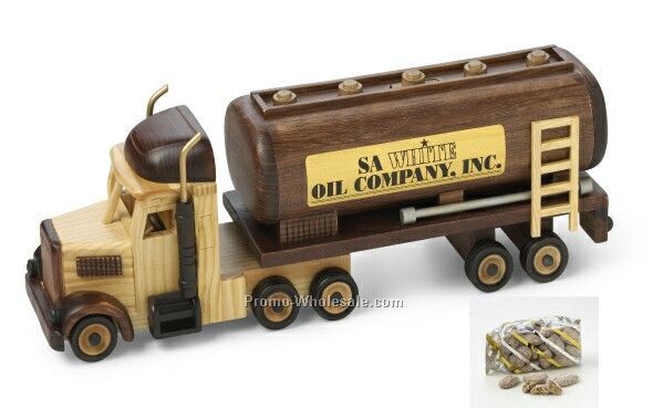 Oil Tanker Nut Dispenser - Praline Pecan