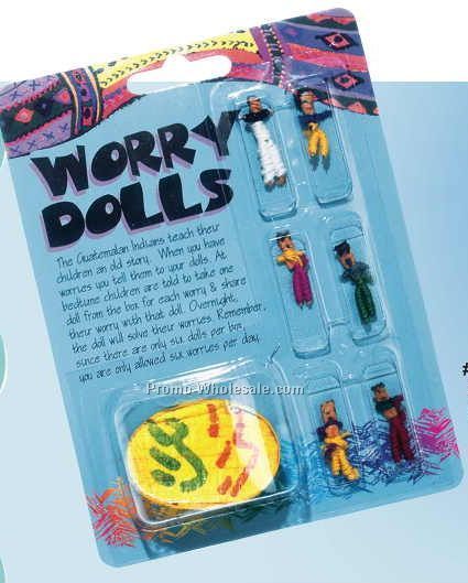 Packaged Worry Dolls