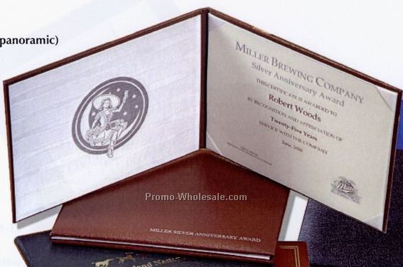 Panoramic Padded Certificate Covers (8-1/2"x11")