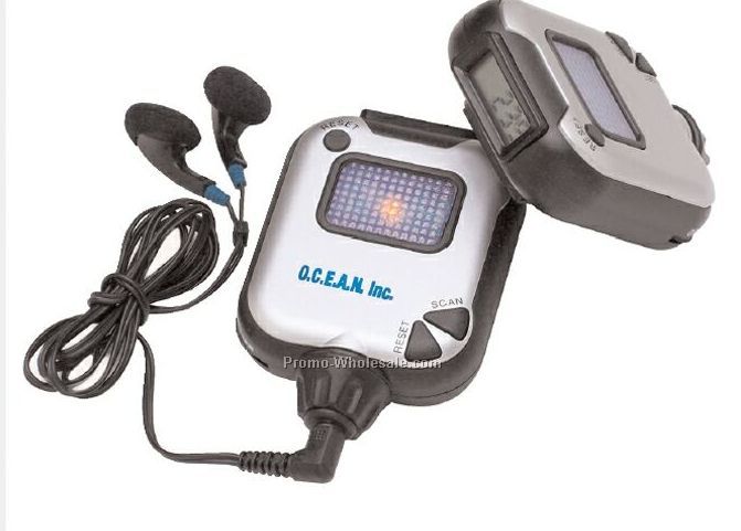 Pedometer With FM Scan Radio