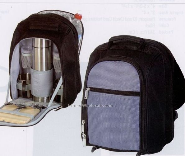 Picnic Coffee Backpack For 2 (Blank)