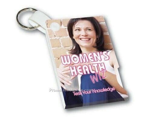 Pillowline Wiz Women's Health Keytag