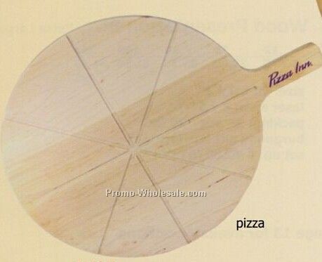 Pizza Template Wood Cutting Board